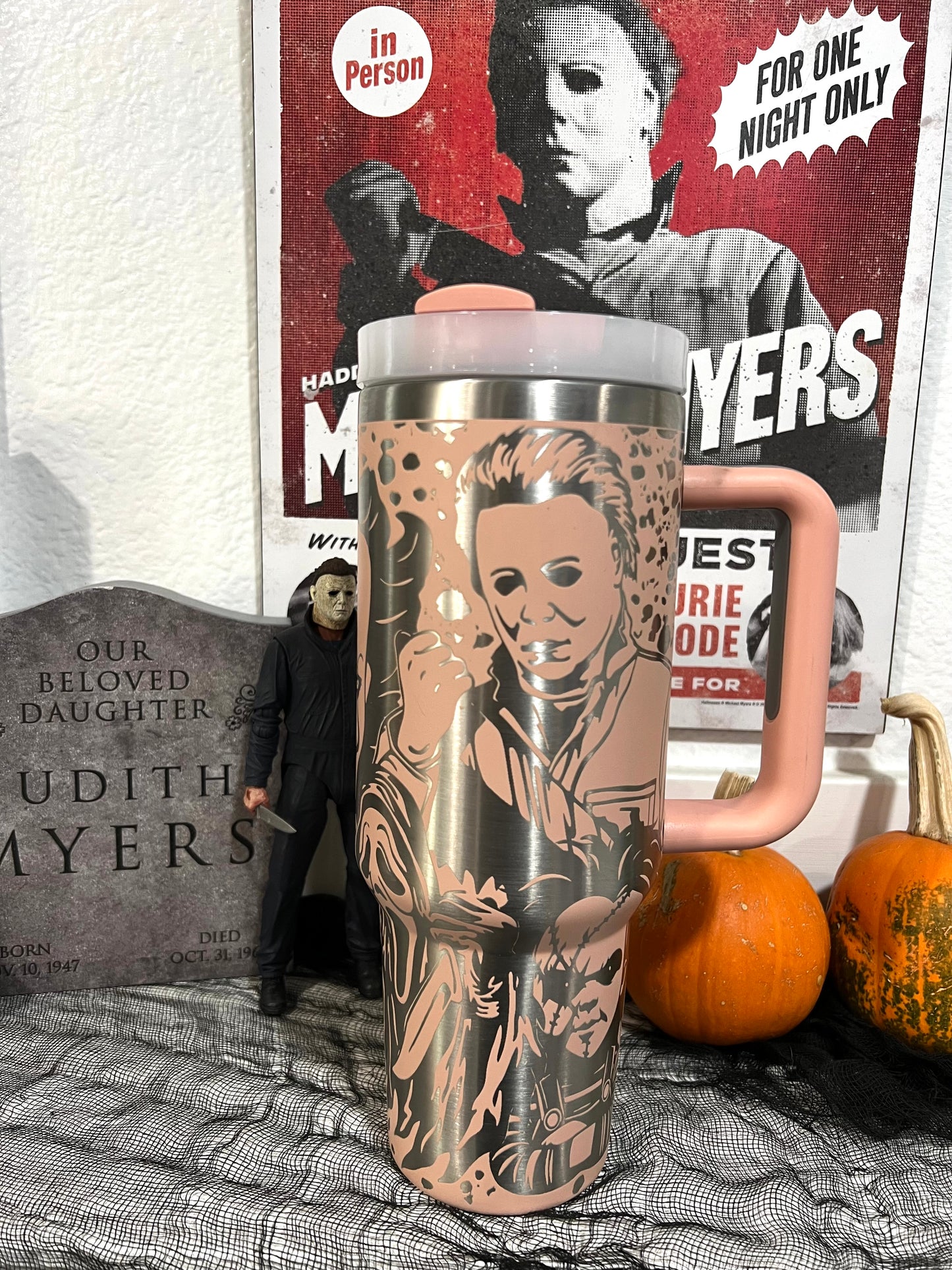 40oz Horror Slasher Tumbler