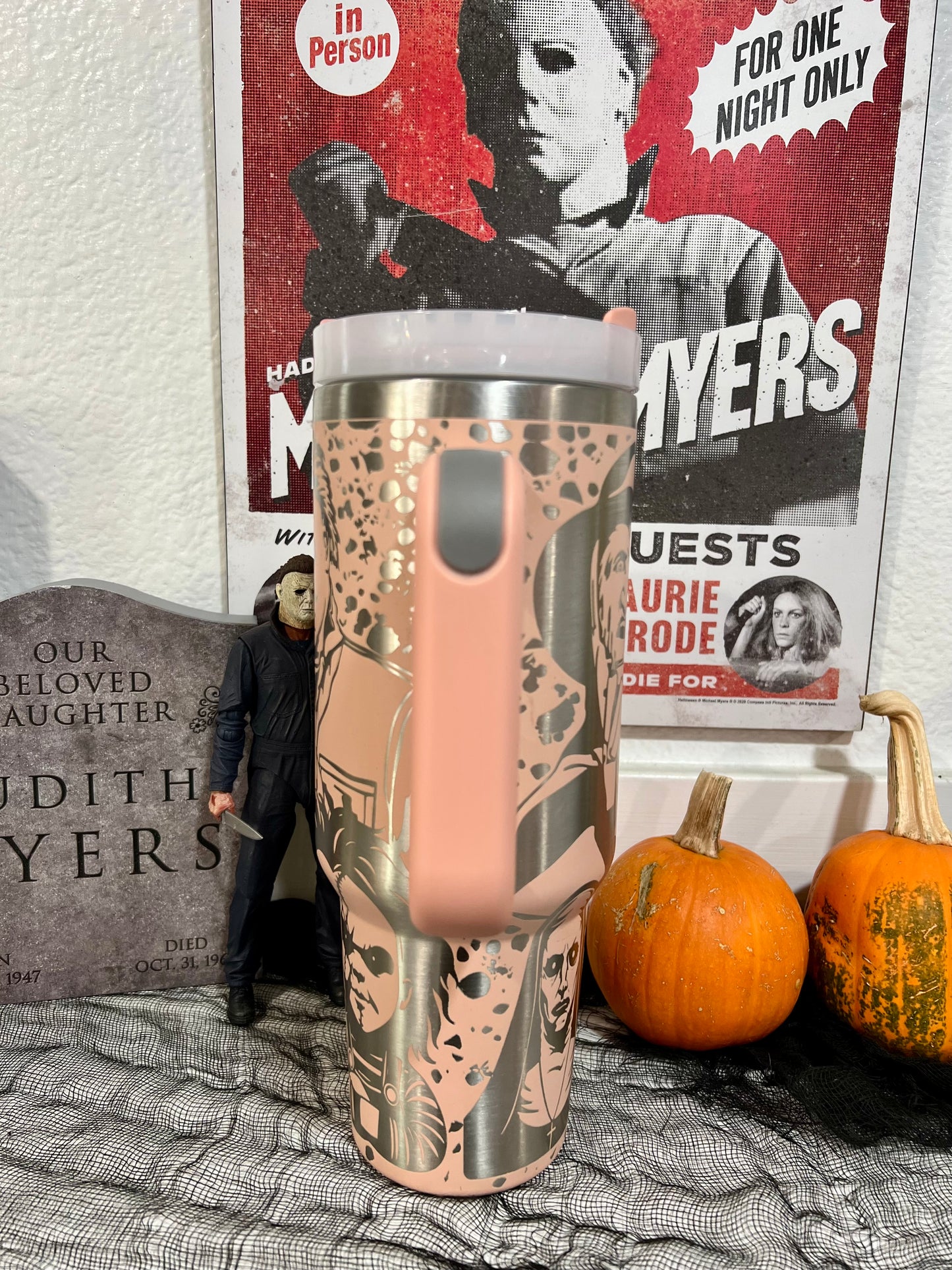 40oz Horror Slasher Tumbler