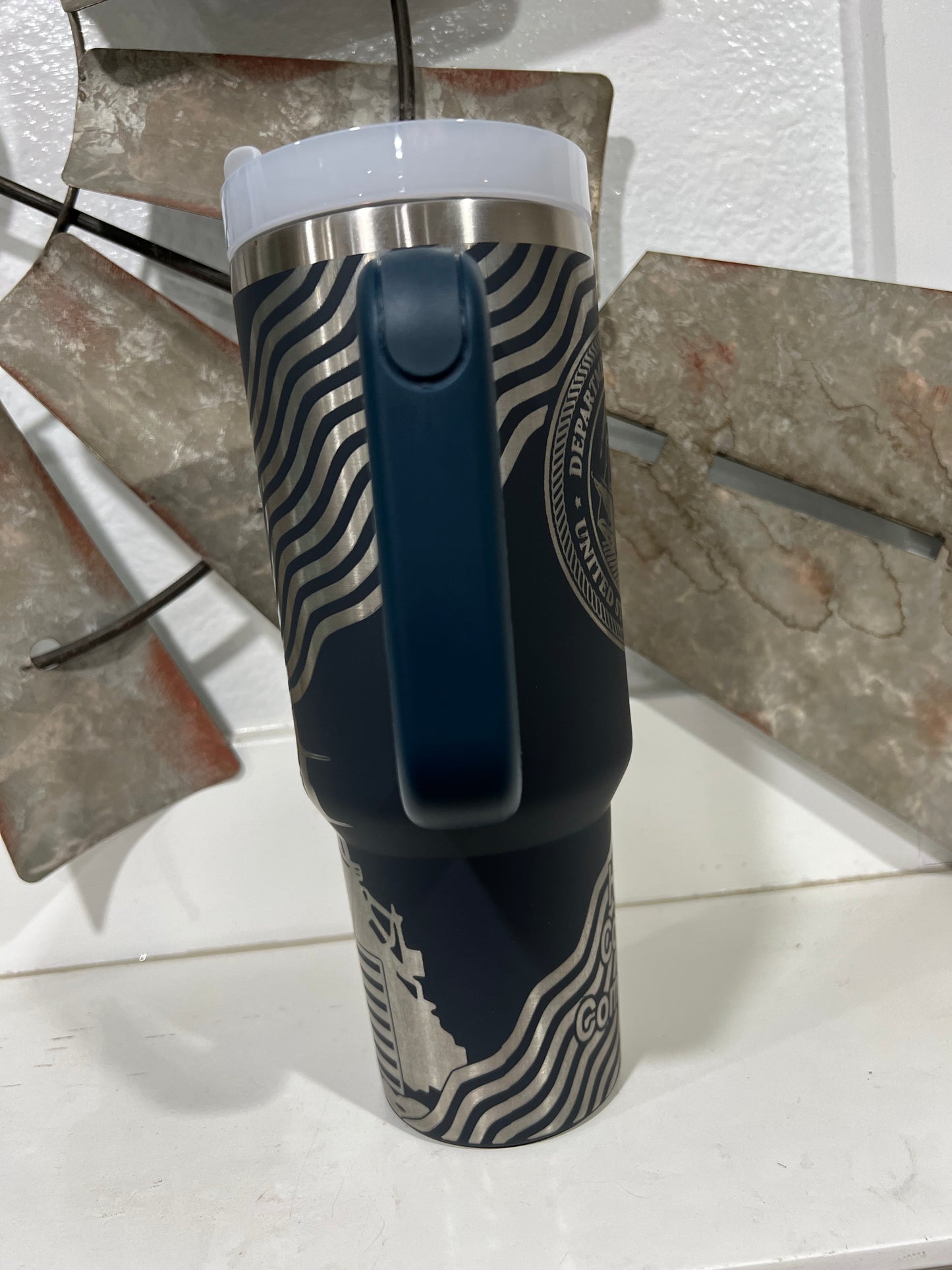 40oz Department of Navy Tumbler