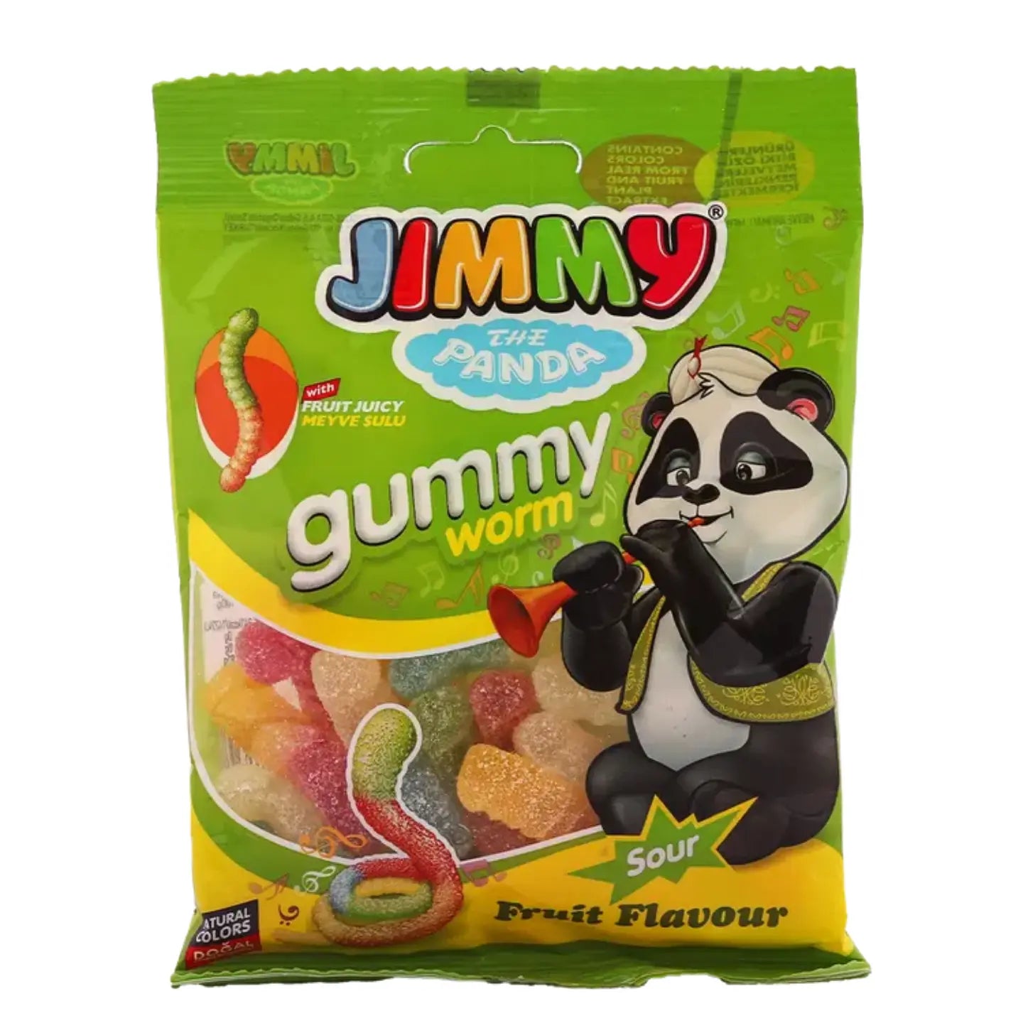 Jimmy The Panda Gummy Worms (Turkey)