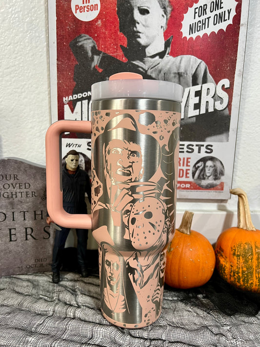 40oz Horror Slasher Tumbler