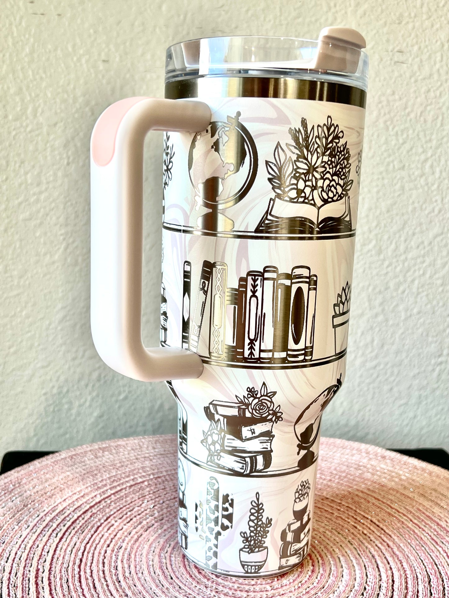 40oz Book and Plant Lover