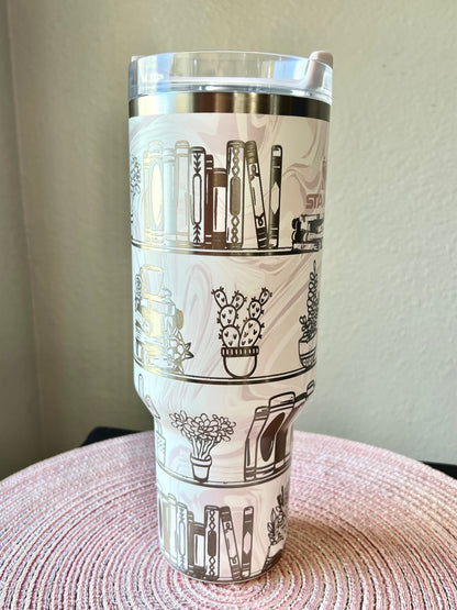 40oz Book and Plant Lover