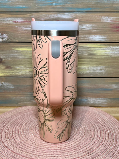 40oz Summer Daisy Dream Tumbler