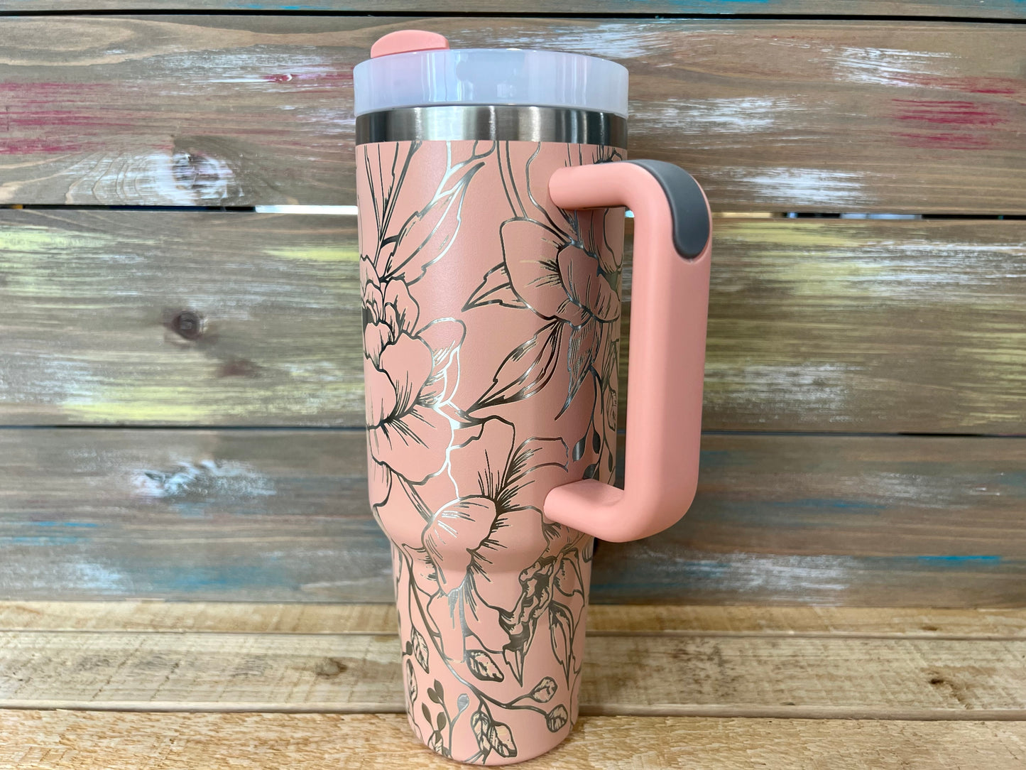 40oz Peony Paradise Tumbler