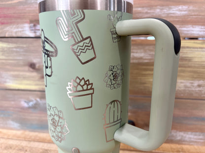 40oz Succulent Squad Tumbler