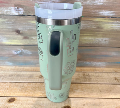 40oz Succulent Squad Tumbler