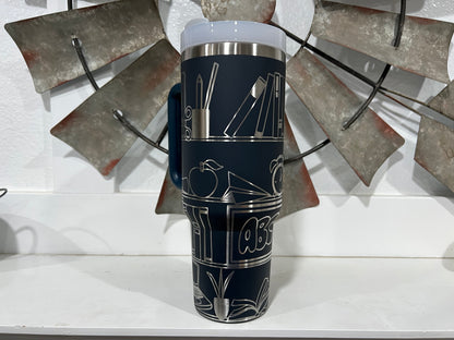 40oz Teacher Tumbler