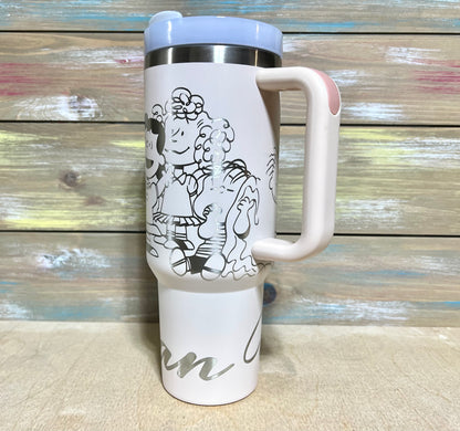 40oz Peanuts Tumbler