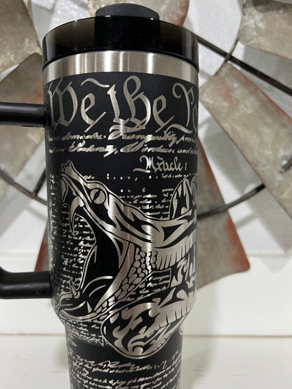 40oz We The People Tumbler