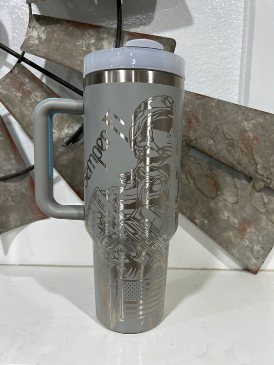 40oz United States Marine Corps Tumbler