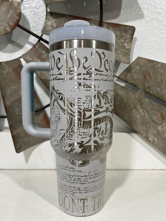 40oz We The People Tumbler