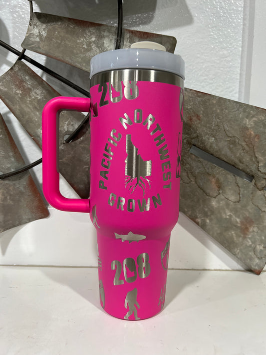 40oz Rooted in the 208 Tumbler