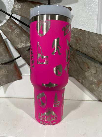 40oz Rooted in the 208 Tumbler