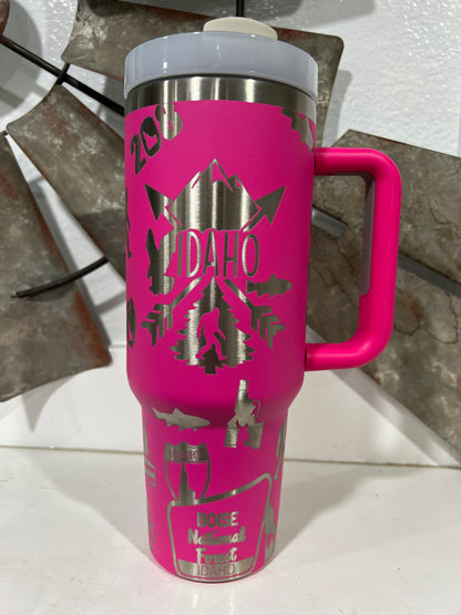 40oz Rooted in the 208 Tumbler