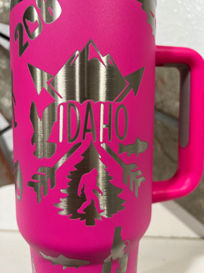 40oz Rooted in the 208 Tumbler