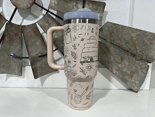 40oz Honey Bee Tumbler