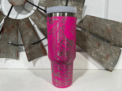 40oz Wild Hibiscus Tumbler